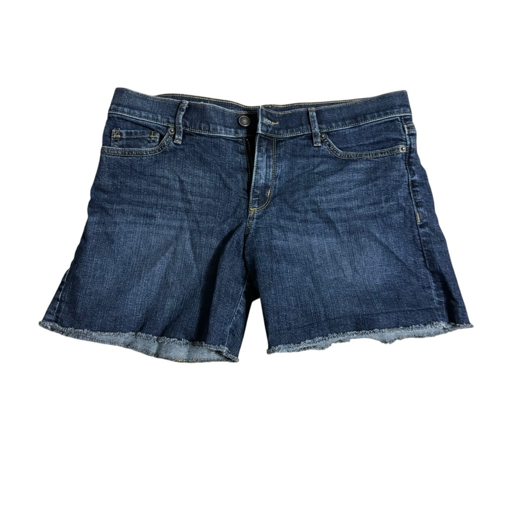 LOFT Dark Blue Jean Shorts